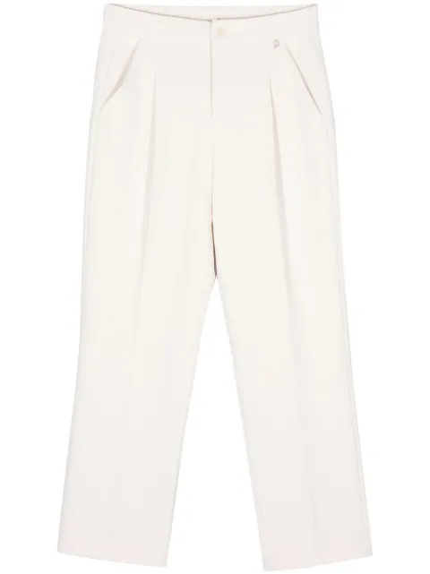 LIU JO pantalones de crepé