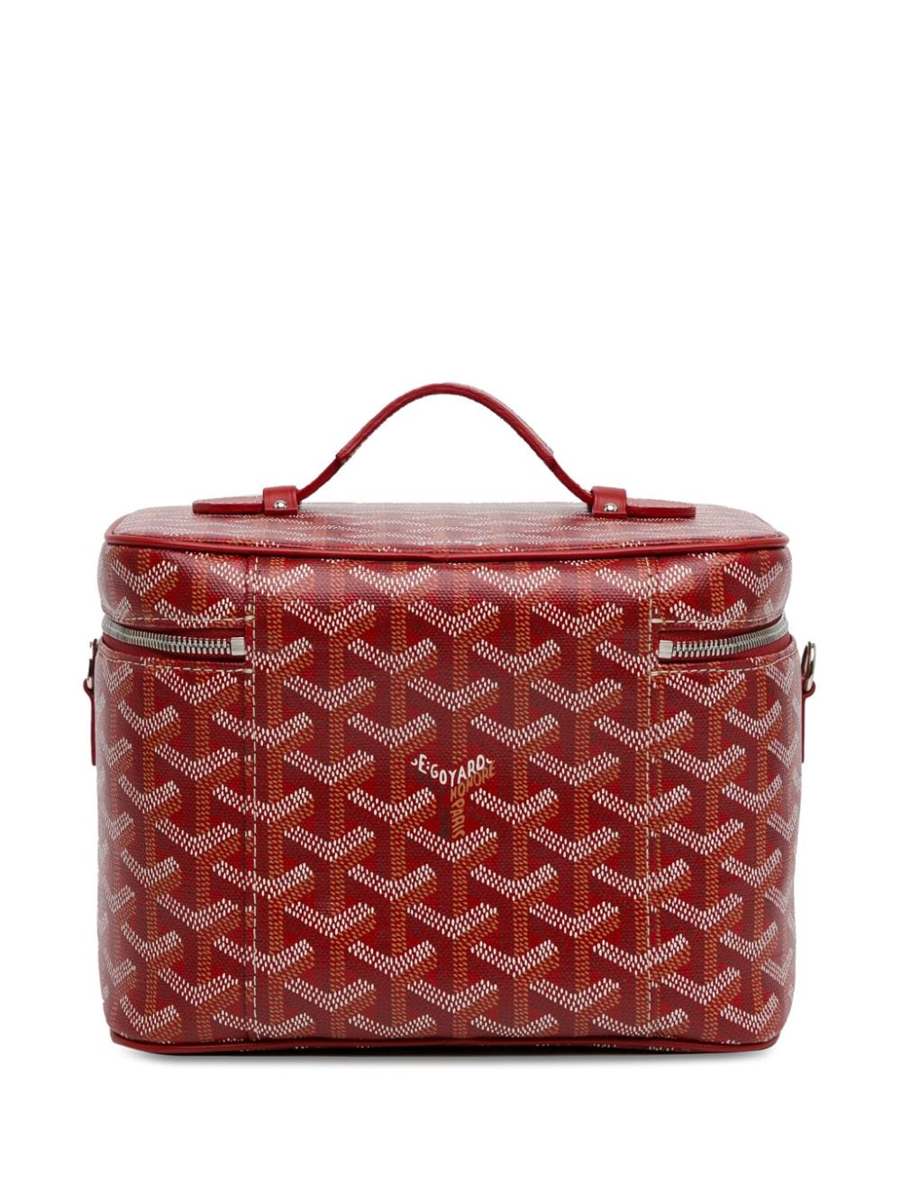 Goyard Pre-Owned 2021 Goyardine Muse Case vanity bag - Rood