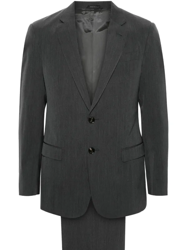 Giorgio Armani Completo Due Pezzi | Grigio | FARFETCH IT
