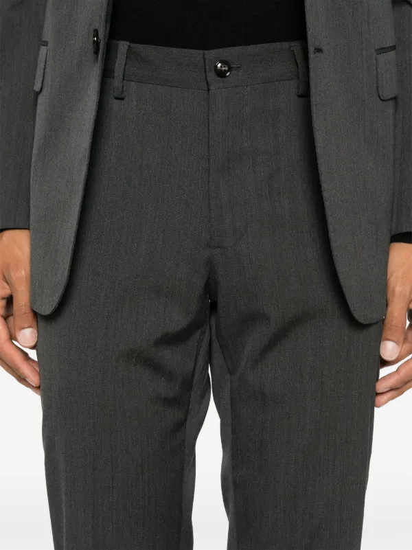 Giorgio Armani virgin-wool Suit | Grey | FARFETCH