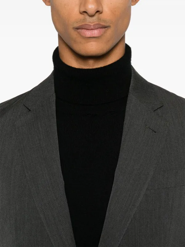【高級】GIORGIO ARMANI イタリア LANA VIRGIN WOOL Giorgio Armani virgin-wool Suit | Grey | FARFETCH IN