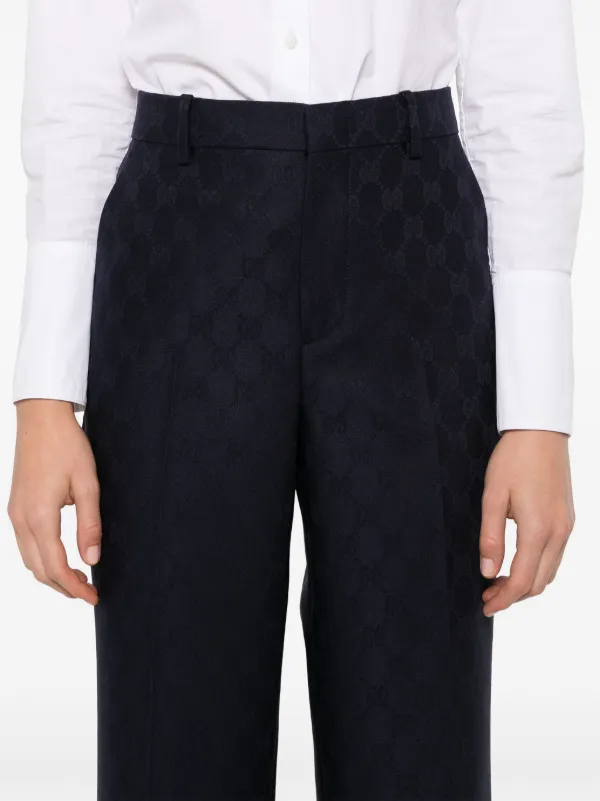 ★GUCCI★GG ウール パンツ Gucci GG Wool Trousers | Blue | FARFETCH JO