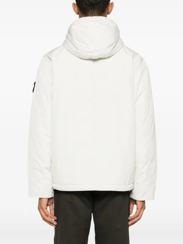 Stone Island コンパスバッジ ジャケット | ニュートラル Stone Island コンパスバッジ ジャケット | ニュートラル