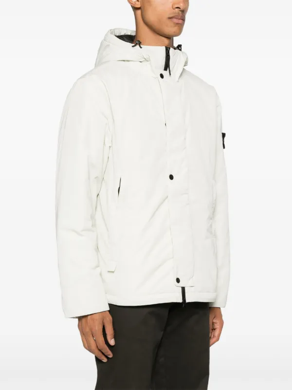 Stone Island コンパスバッジ ジャケット | ニュートラル Stone Island コンパスバッジ ジャケット | ニュートラル