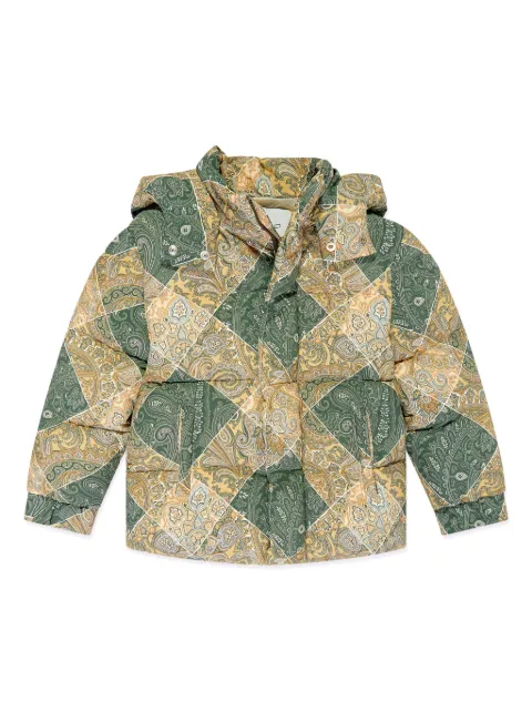 ETRO KIDS paisley-print puffer jacket