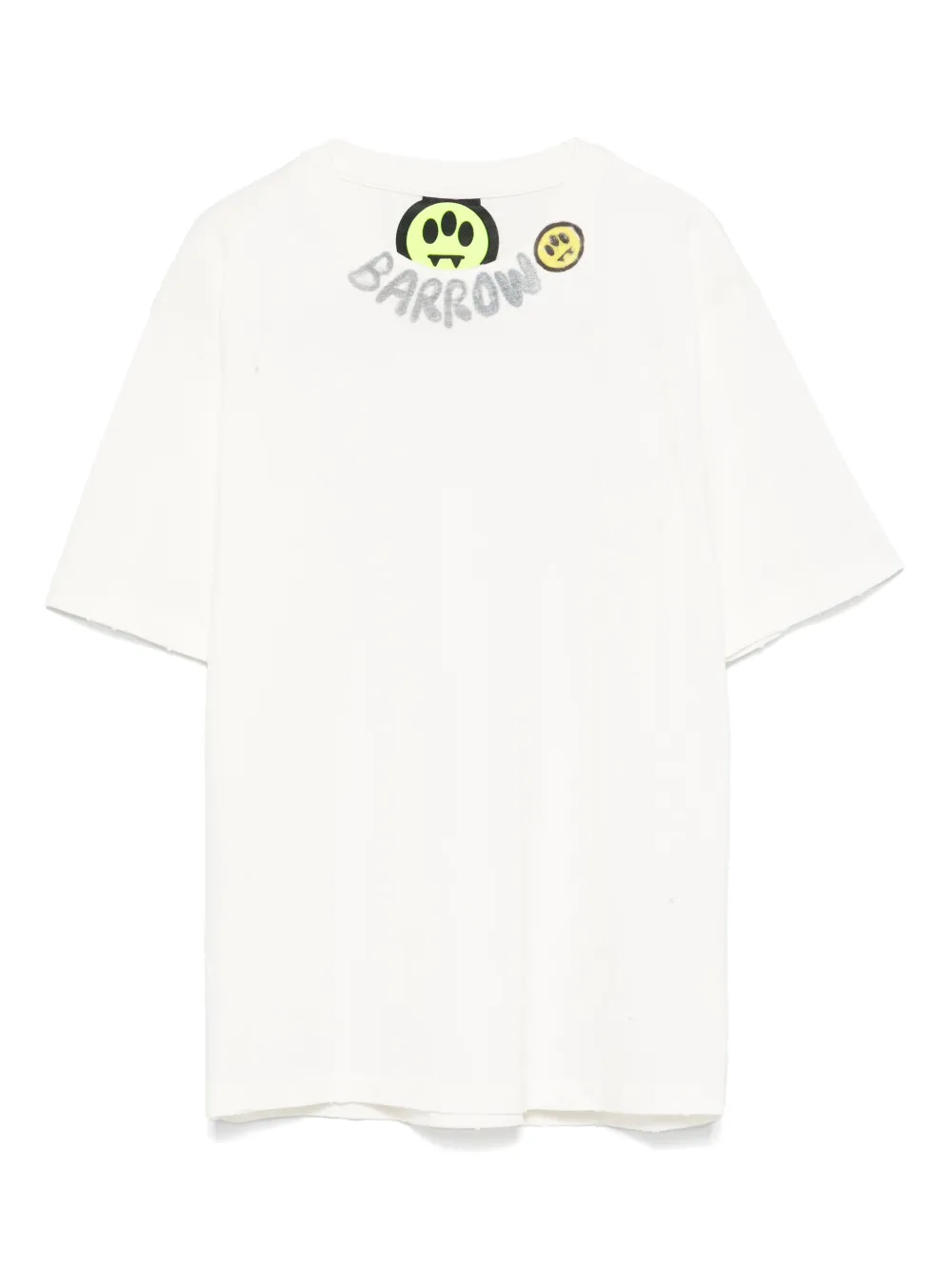 Barrow kids T-shirt met logoprint Wit