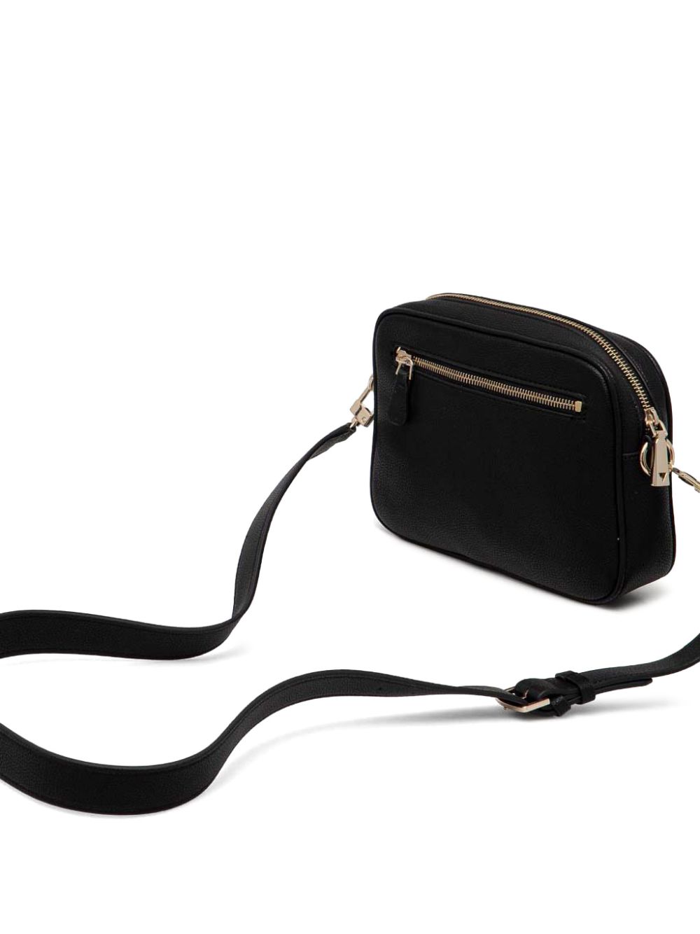 GUESS USA logo-plaque crossbody bag - Zwart