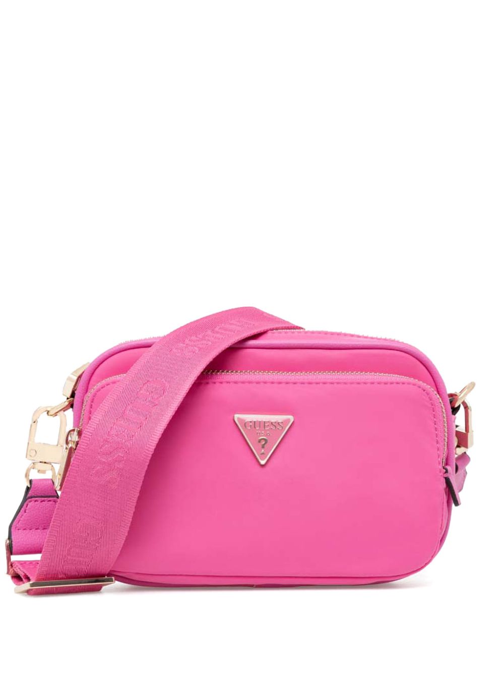 logo-plaque crossbody bag