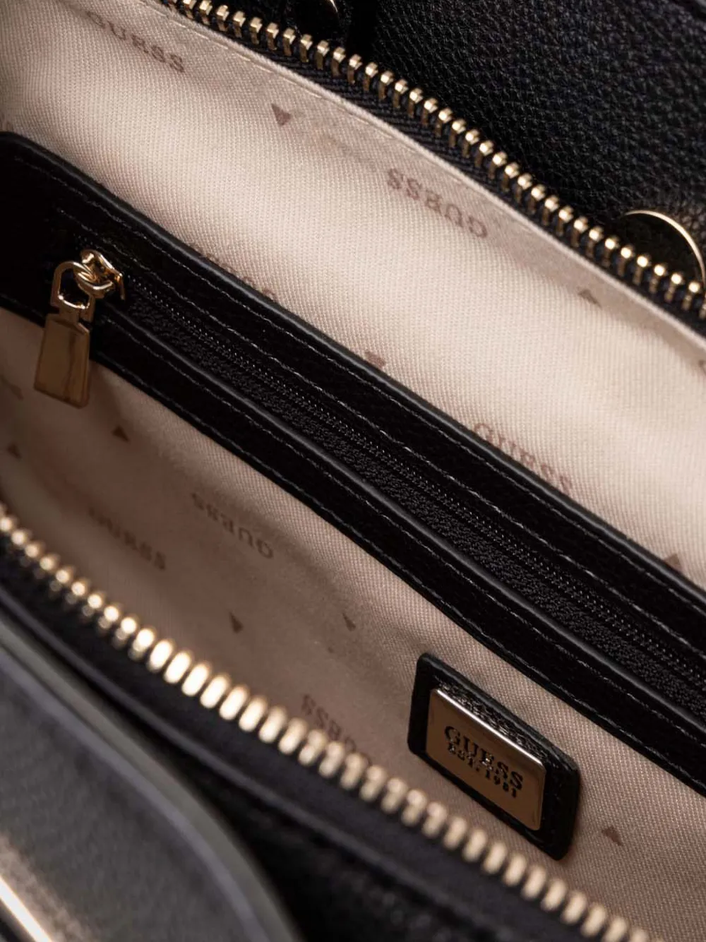 GUESS USA Meridian shopper Zwart
