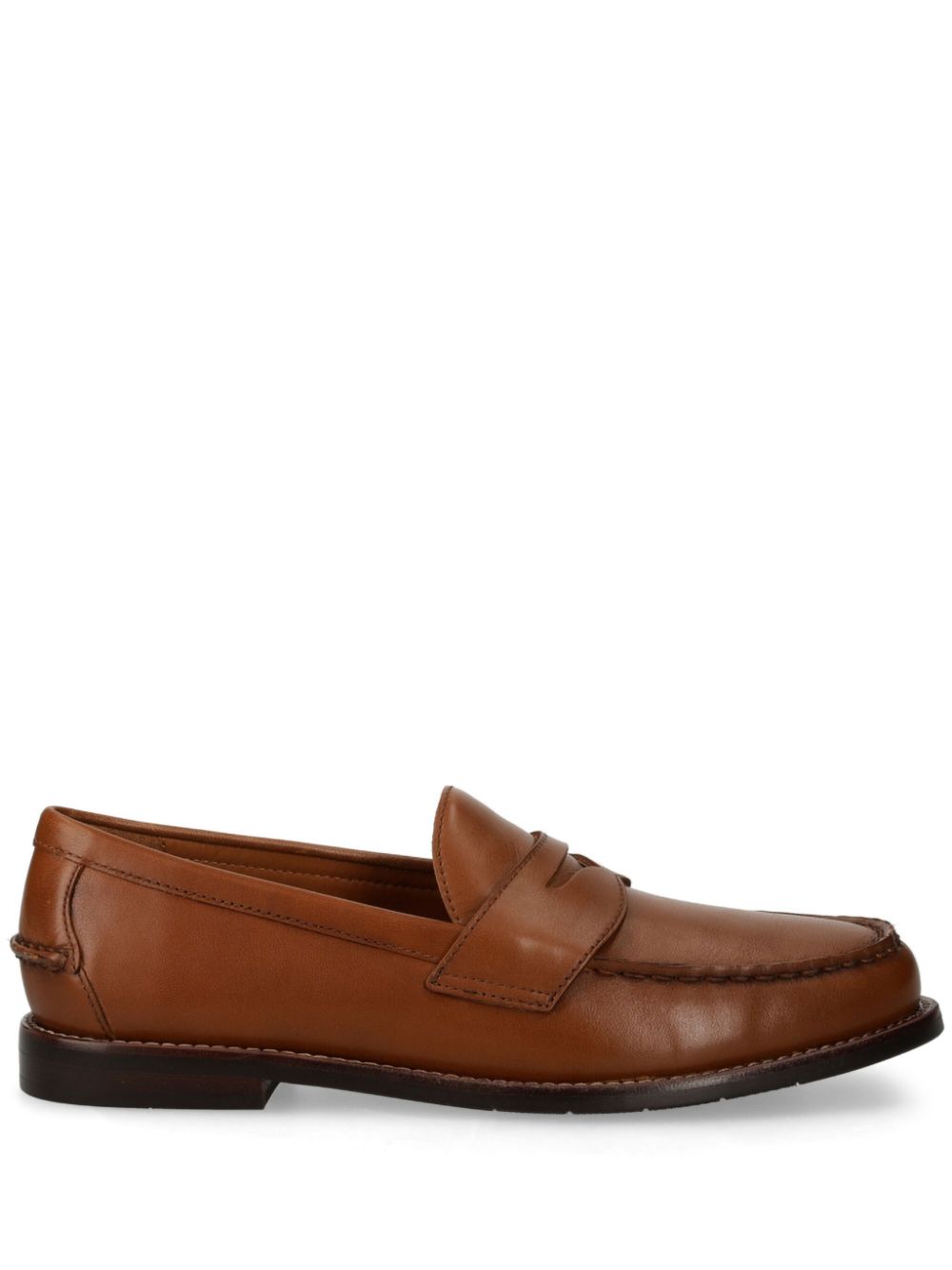 Polo Ralph Lauren leather loafers Brown