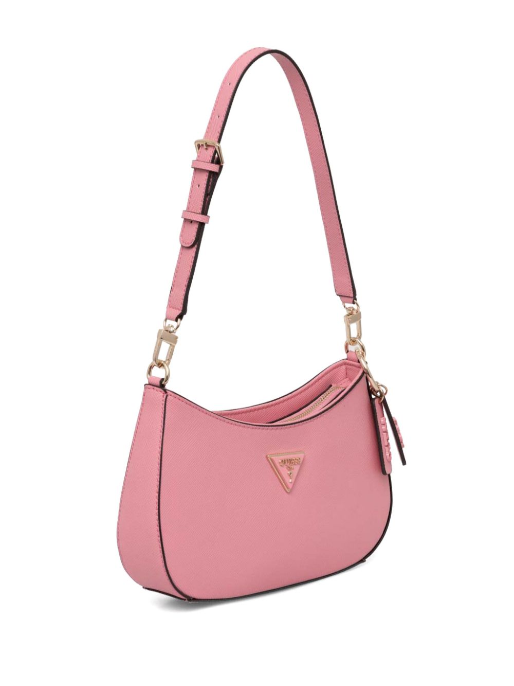 GUESS USA logo-plaque shoulder bag - Roze