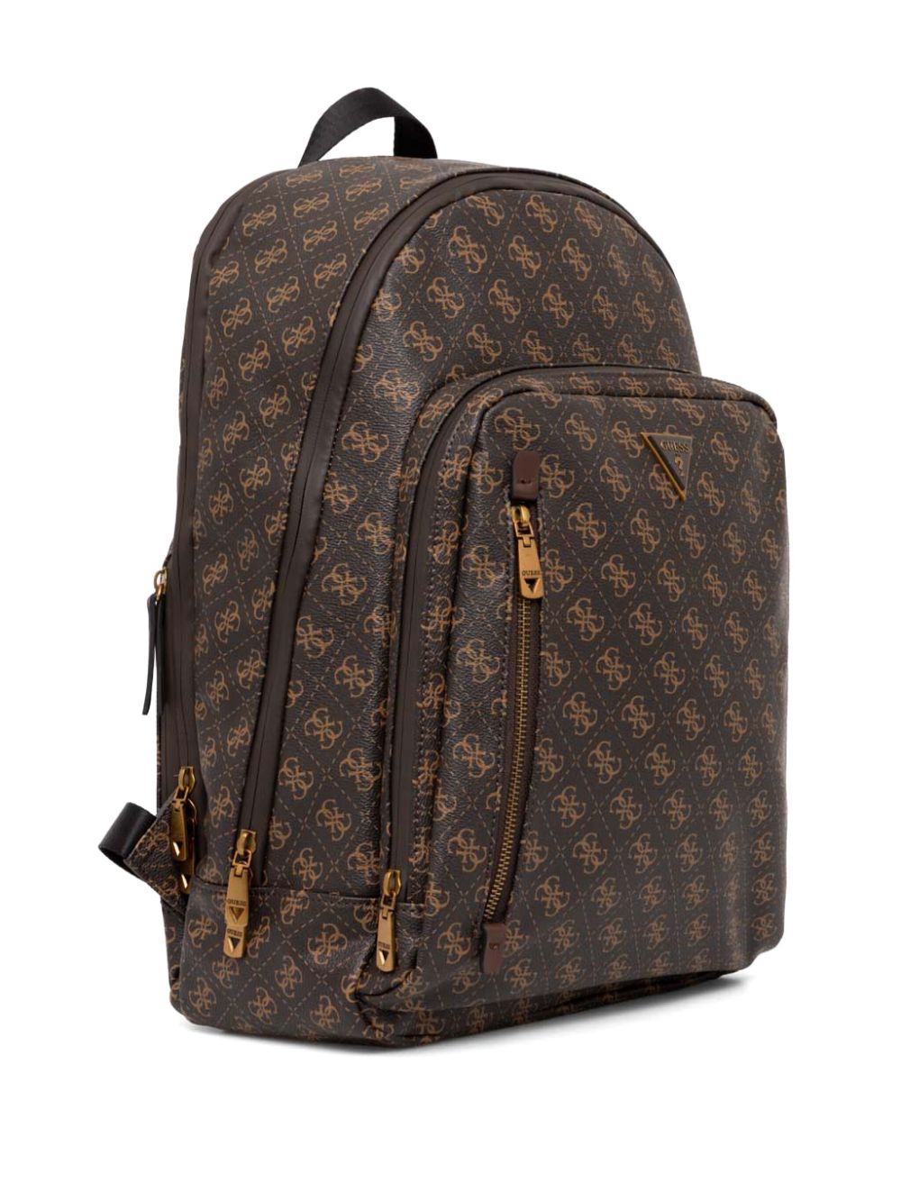 GUESS USA monogram-logo backpack - Bruin