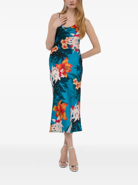 GUESS USA floral-print midi dress