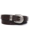 Eleventy leather belt - Brown