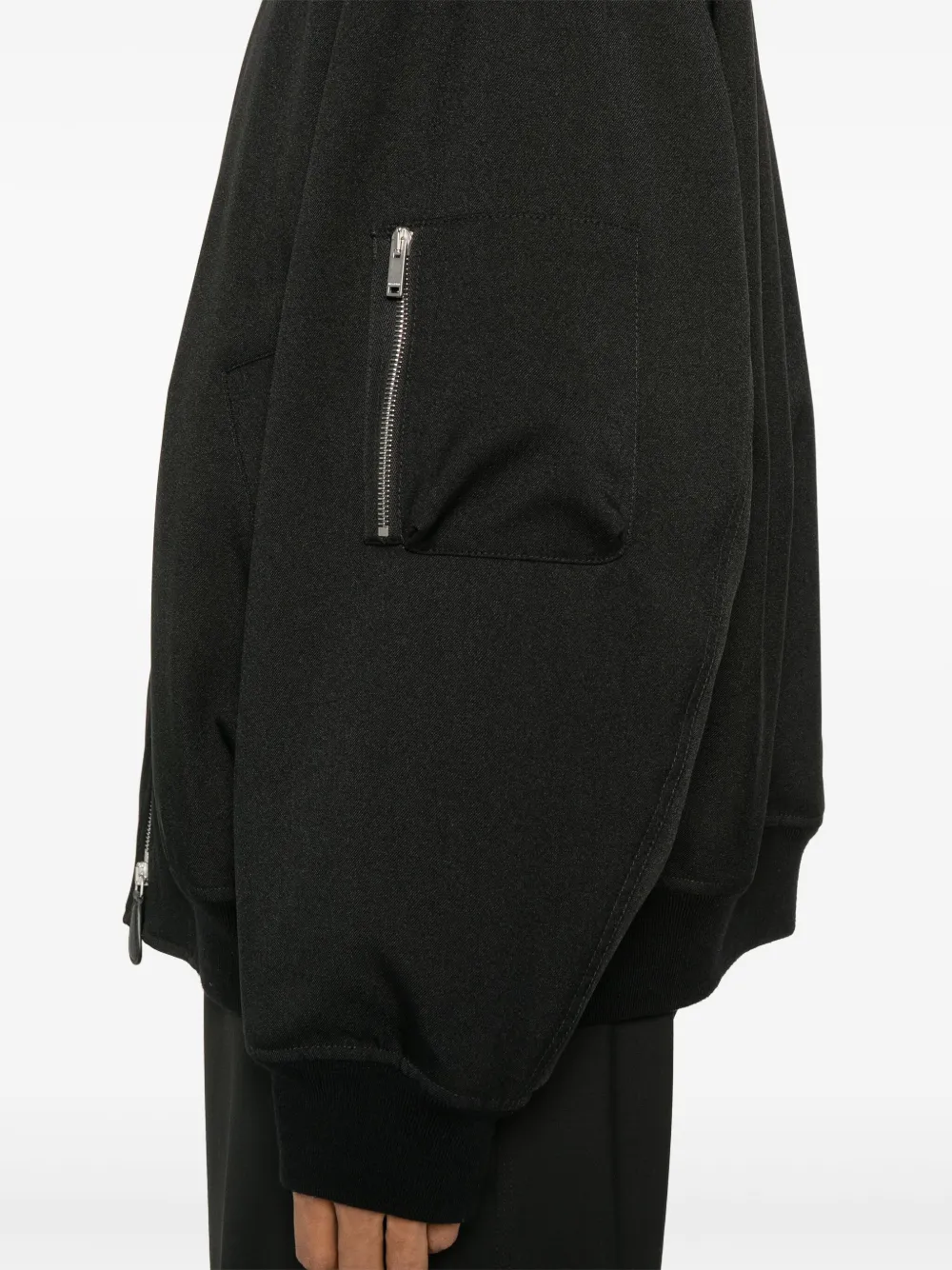 Jil Sander パデッドジャケット | ブラック | FARFETCH JP
