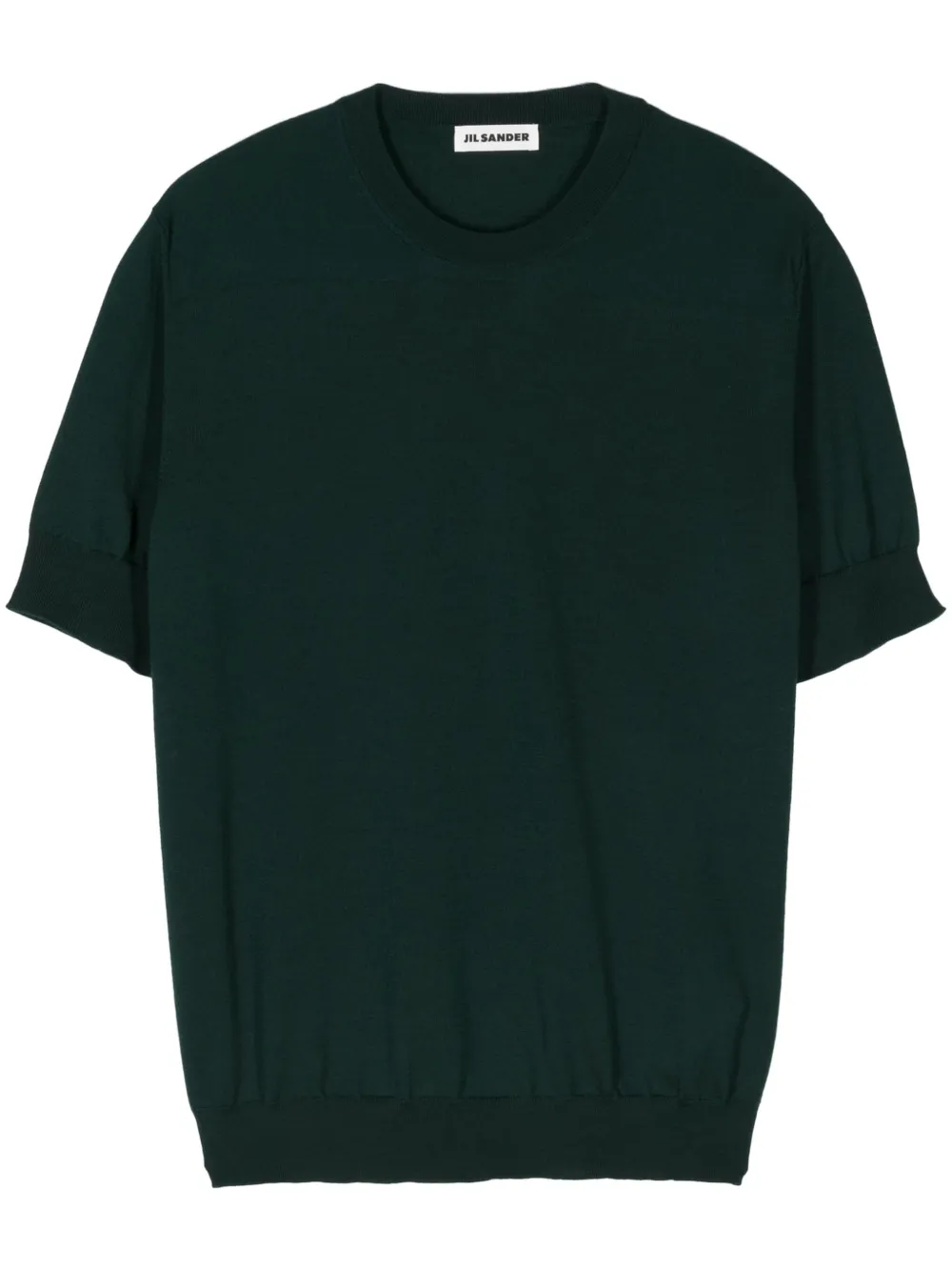 Jil Sander Fijngebreide top Groen
