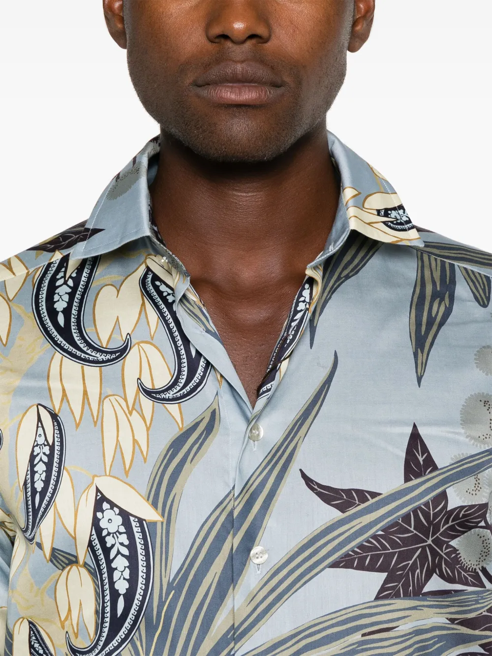 ETRO Roma overhemd Blauw