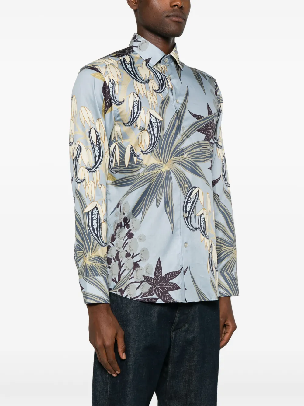 ETRO Roma overhemd Blauw