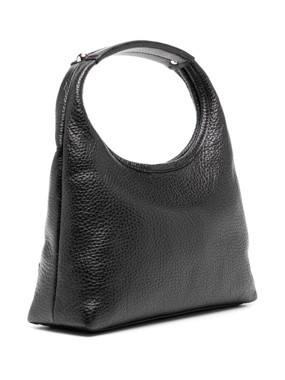 Shop Missoni Small Vertical Hobo Tote Bag In Black