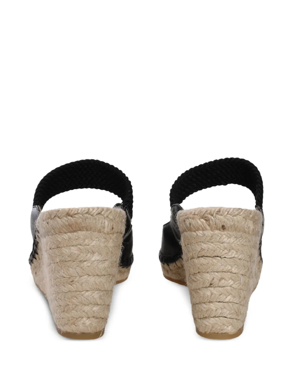 Malone Souliers Siena espadrilles Zwart