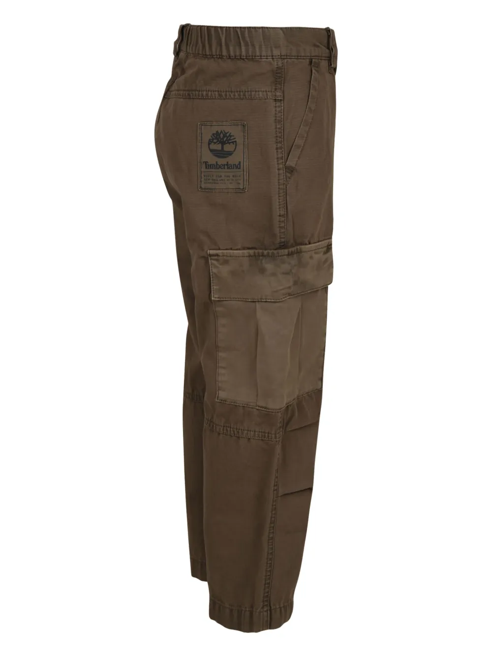 Timberland Kids Cargo broek met logopatch Groen