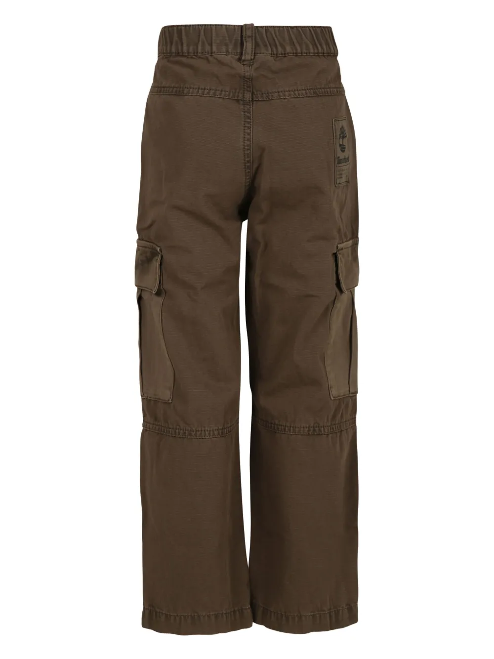 Timberland Kids Cargo broek met logopatch Groen