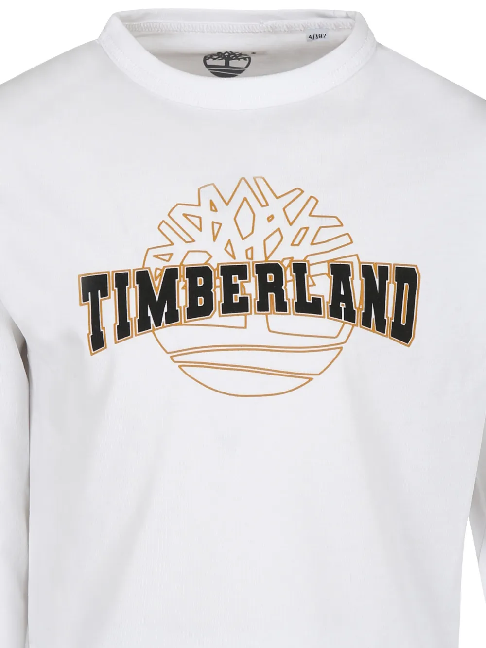 Timberland Logo-print T-shirt In White