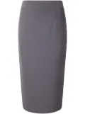 Alberto Biani high-waisted pencil skirt - Grey