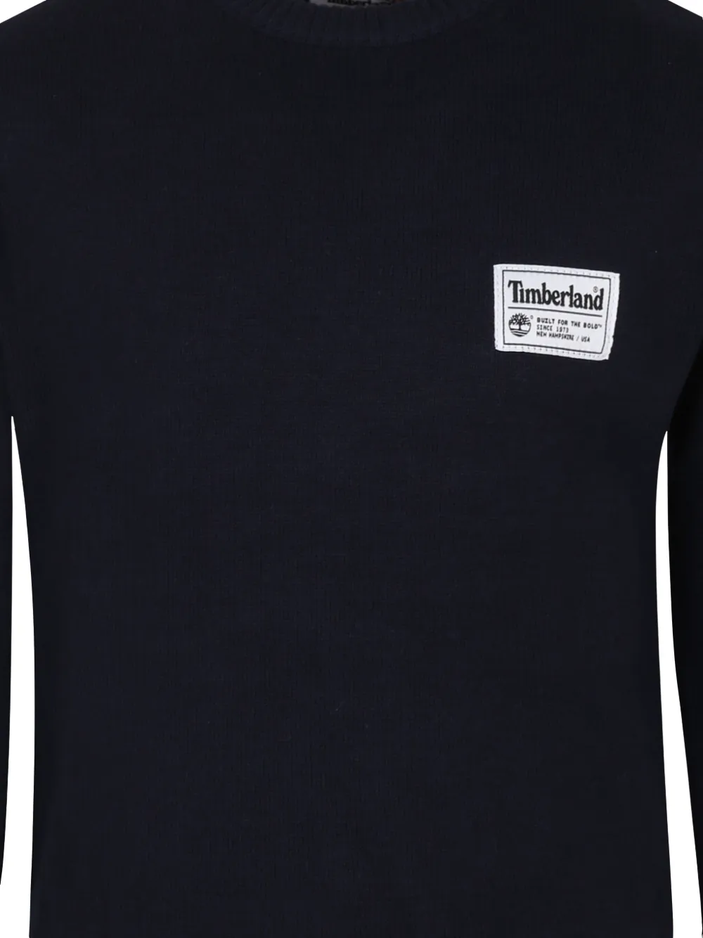Timberland Kids Trui met logo-applicatie Blauw