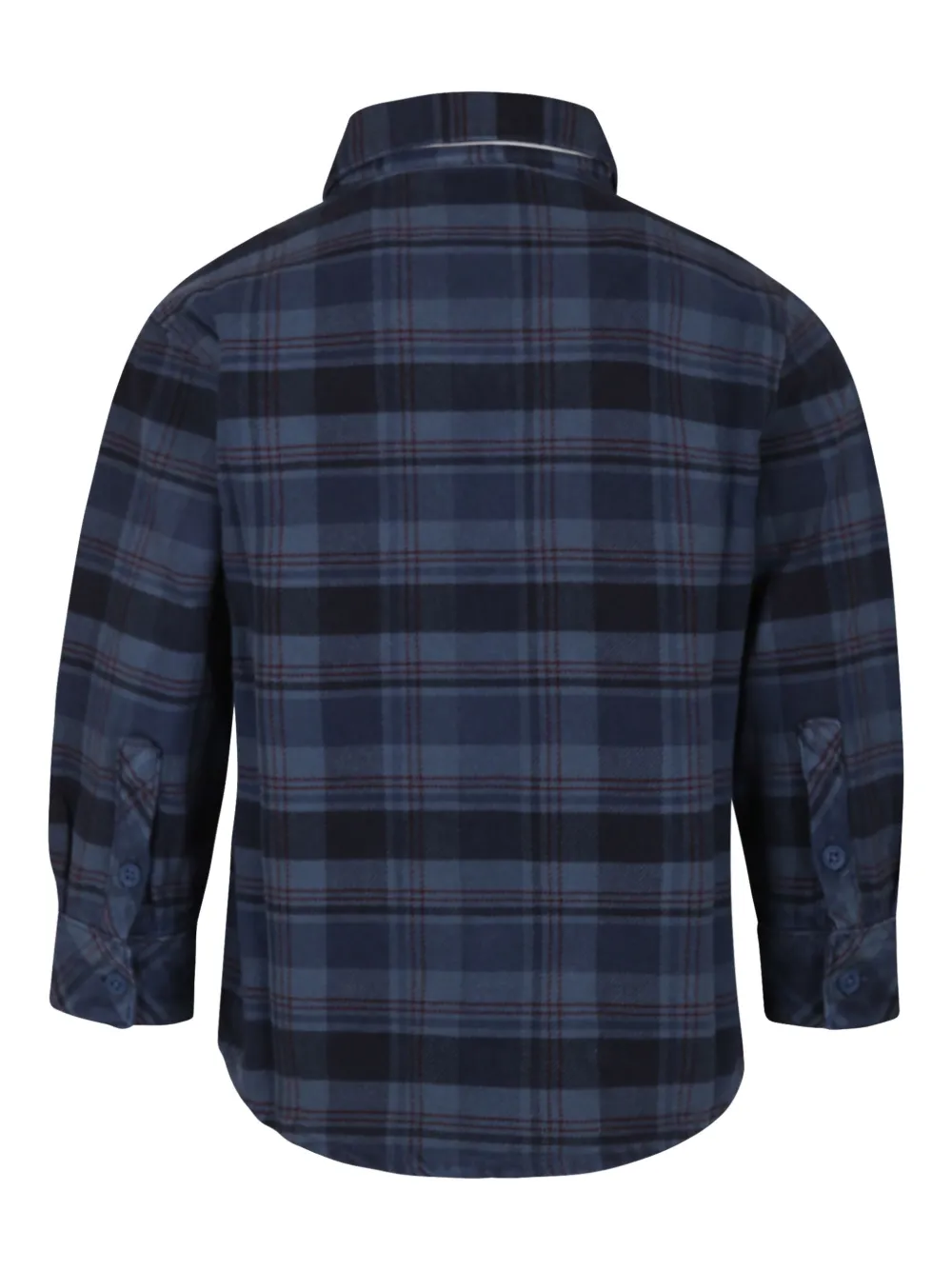 Timberland Kids logo-appliqué check-pattern shirt | Boys Shirts | Image 2
