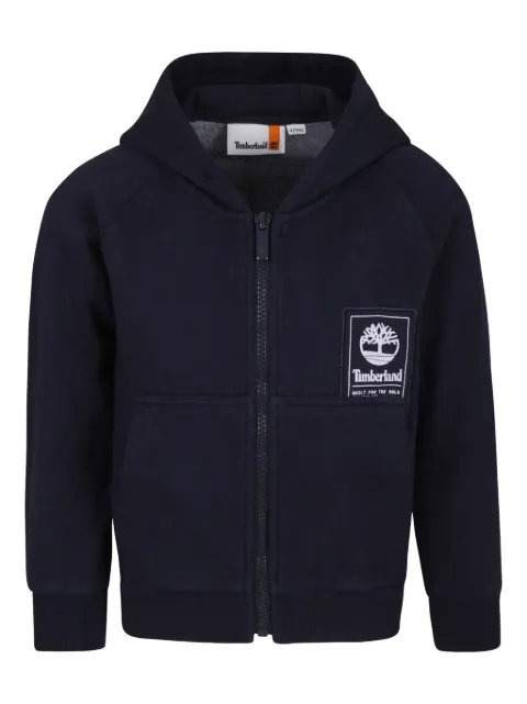 Timberland Kids logo-appliqué hoodie 