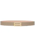 Victoria Beckham Jumbo Frame belt - Neutrals