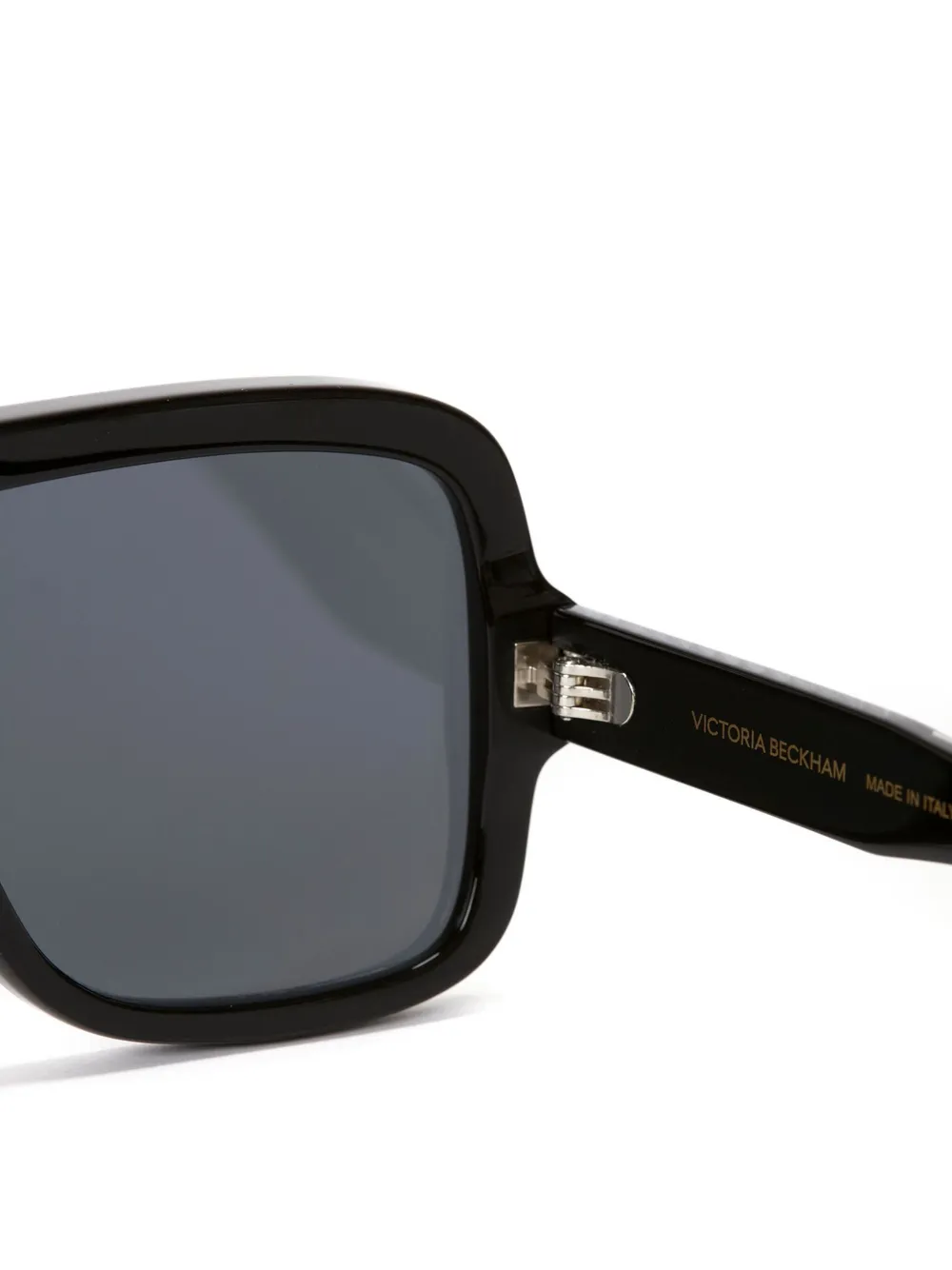 Victoria Beckham Eyewear Zonnebril met gelaagd masker montuur Zwart