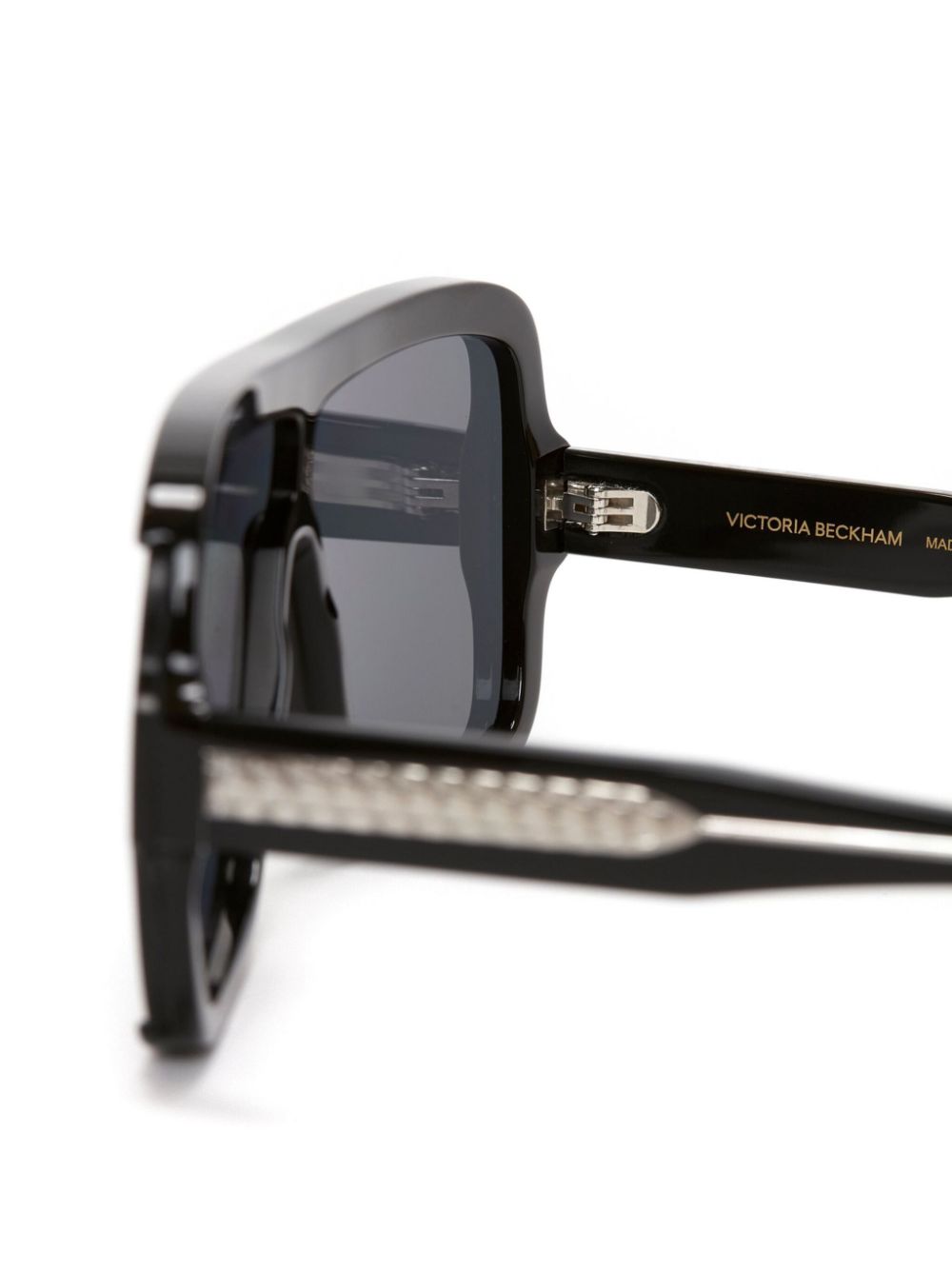 Victoria Beckham Eyewear Zonnebril met gelaagd masker montuur - Zwart