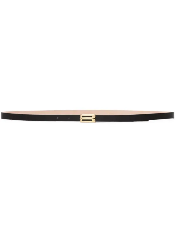 送料込関税込■Victoria Beckham■マイクロフレームレザーベルト Victoria Beckham Micro Frame ベルト | ブラック | FARFETCH JP