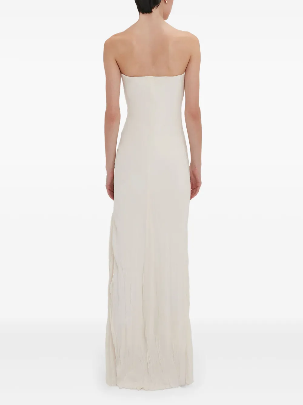 Victoria Beckham Korsetstijl avondjurk Wit