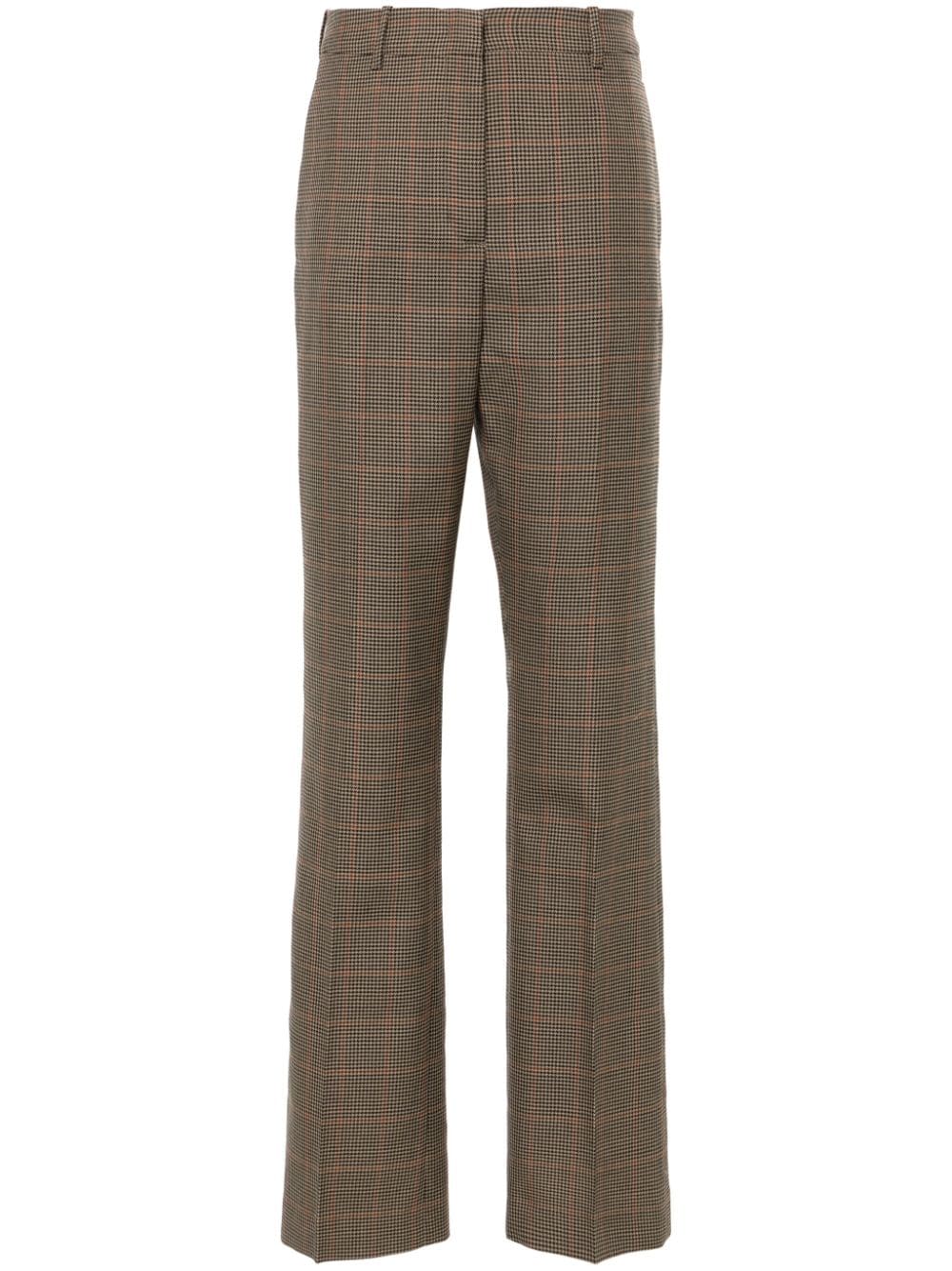 Shop Golden Goose Maewa Trousers In Brown