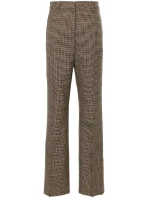 【送料&関税込】Golden Goose Maewa Straight-leg Trousers Golden Goose logo-patch straight-leg Trousers | Black | FARFETCH