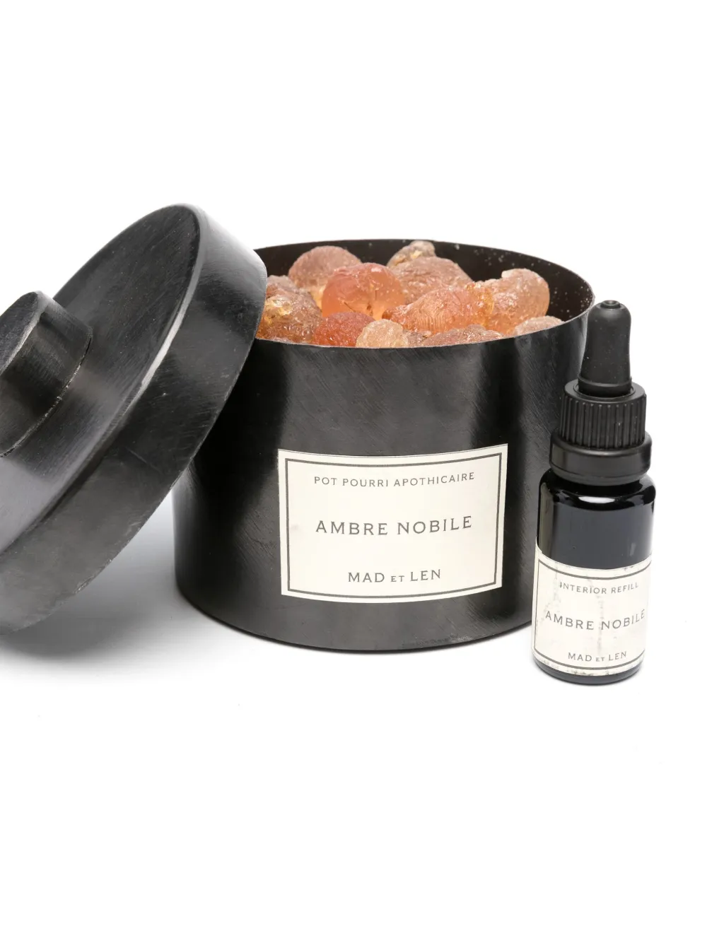 Mad Et Len Ambre Nobile Pot Pourri D�apothicaire In Black