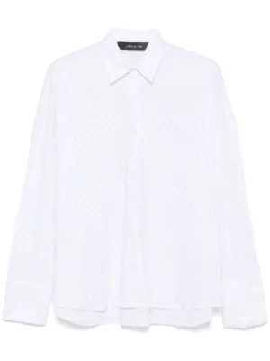 Tシャツ・カットソー FEDERICA TOSI SS25 CAMICIA RETE PAILLETTES (41109 40175) Federica Tosi Shirts for Women - Shop on FARFETCH