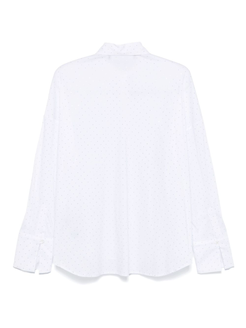 Federica Tosi crystal-embellished shirt - White