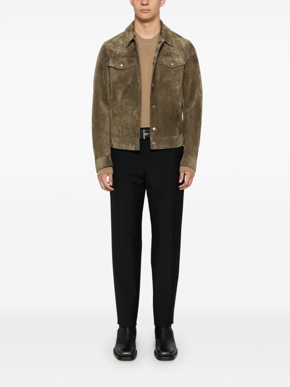 Shop Tom Ford Cashmere Sweater In Neutrals