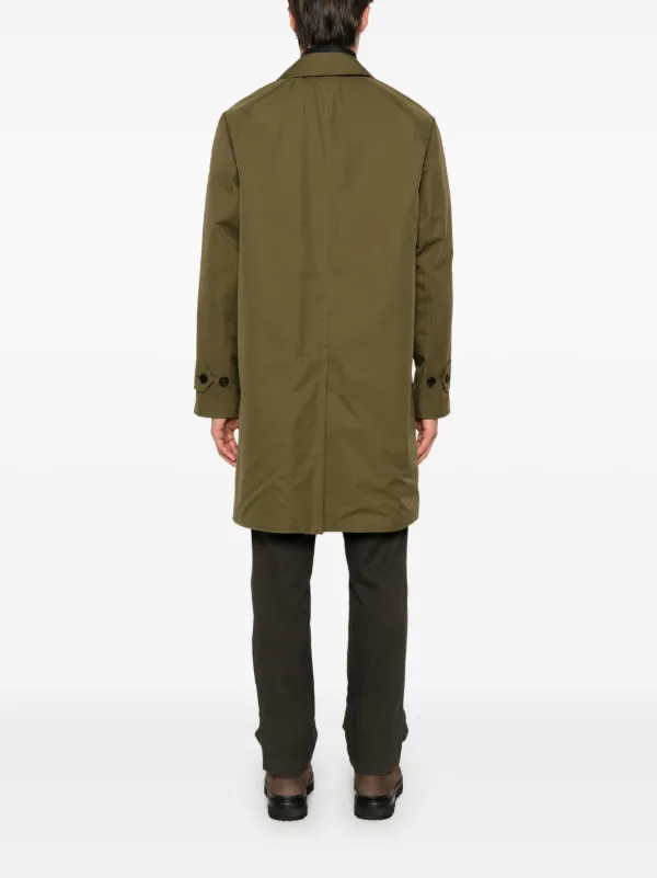 Burberry Reversible Trench Coat | Green | FARFETCH