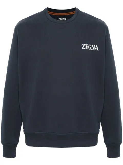 Zegna ロゴ スウェットシャツ