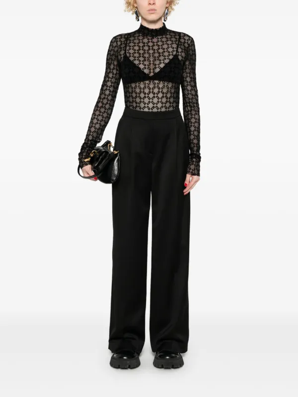 Givenchy ワイドパンツ | ブラック | FARFETCH JP