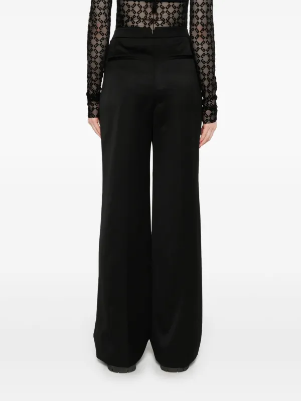 GIVENCHY ジバンシイ　パンツ　ブラック　ワイド Givenchy ワイドパンツ | ブラック | FARFETCH JP