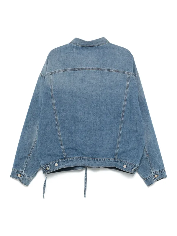 Magliano Denim Jacket | Blue | FARFETCH HK