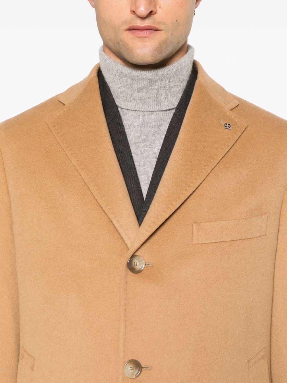 Tagliatore cashmere coat Men