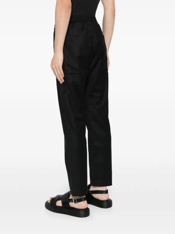BARENA ストレートパンツ/48/綿100%黒スラックス Barena ストレートパンツ | ブラック | FARFETCH JP