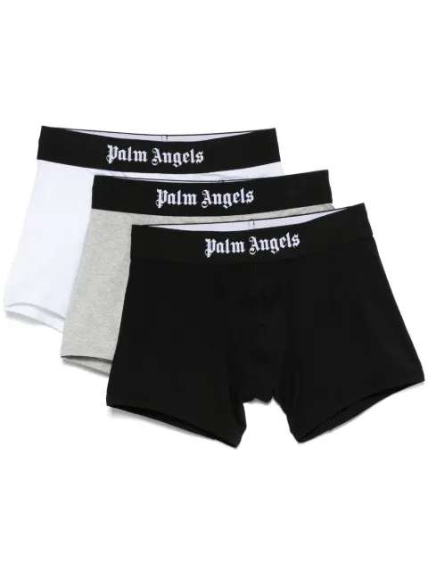 Palm Angels logo-waistband boxers (set of three)